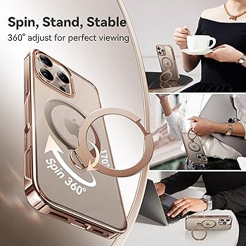 Amazon.com: CASEKOO 360 Spin Magnetic Stand Desert Titanium