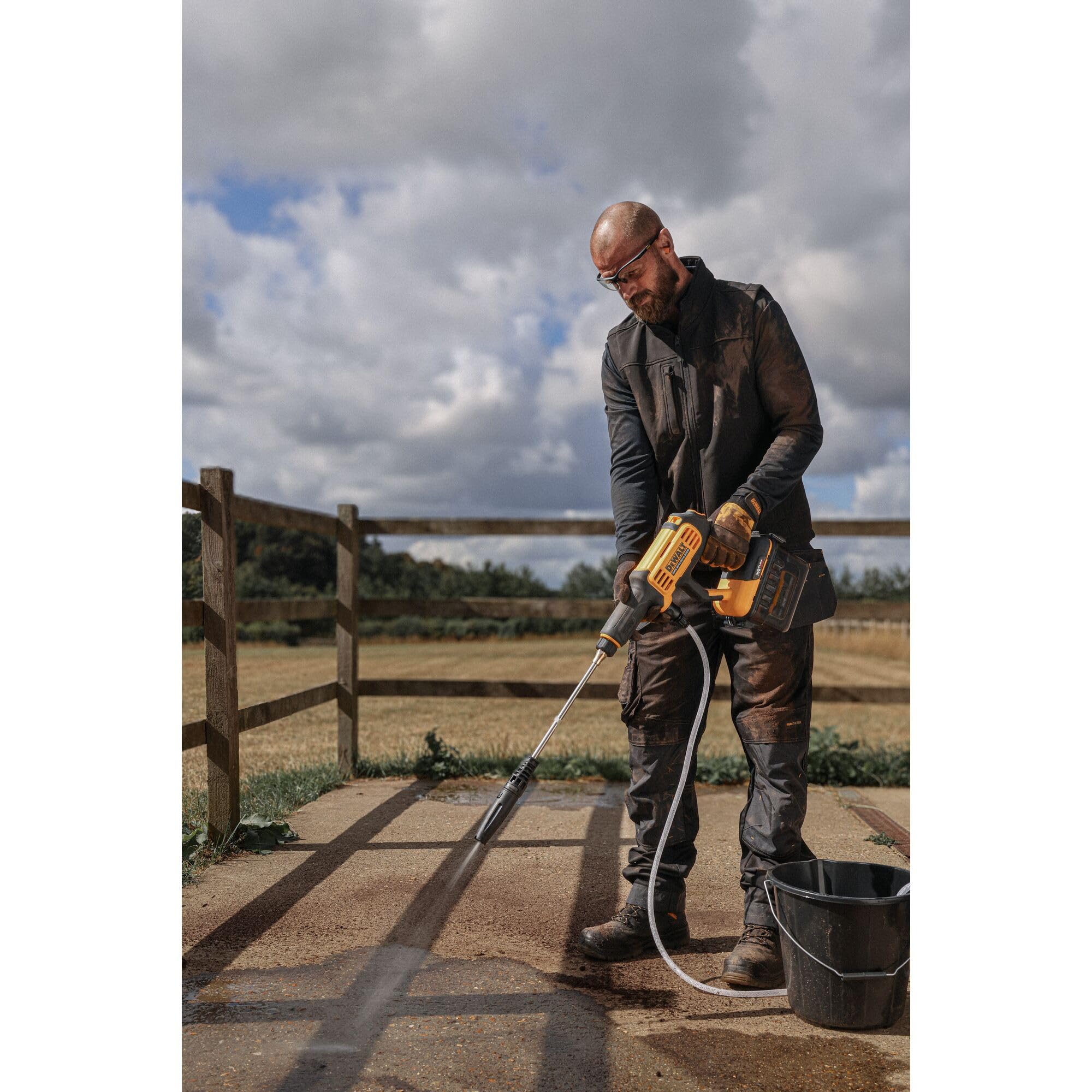 DEWALT Hidrolimpiadora XR FLEXVOLT 54V sin batería/cargador per cura della pelle, formato pratico