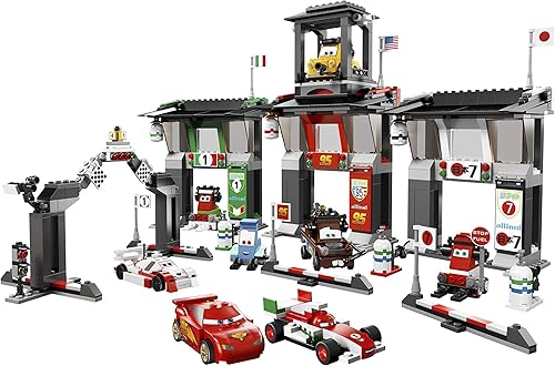 Vista 2 de LEGO Disney Cars Exclusive Limited Edition Set #8679 Circuito Internacional de Tokio