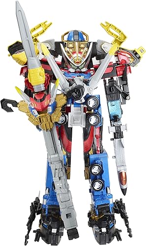 Miniatura 8 de Power Rangers Beast Morphers Beast-X Ultrazord Ultimate Collection incluye las 5 figuras de acción de Zord conversión Exclusivo de Tienda -