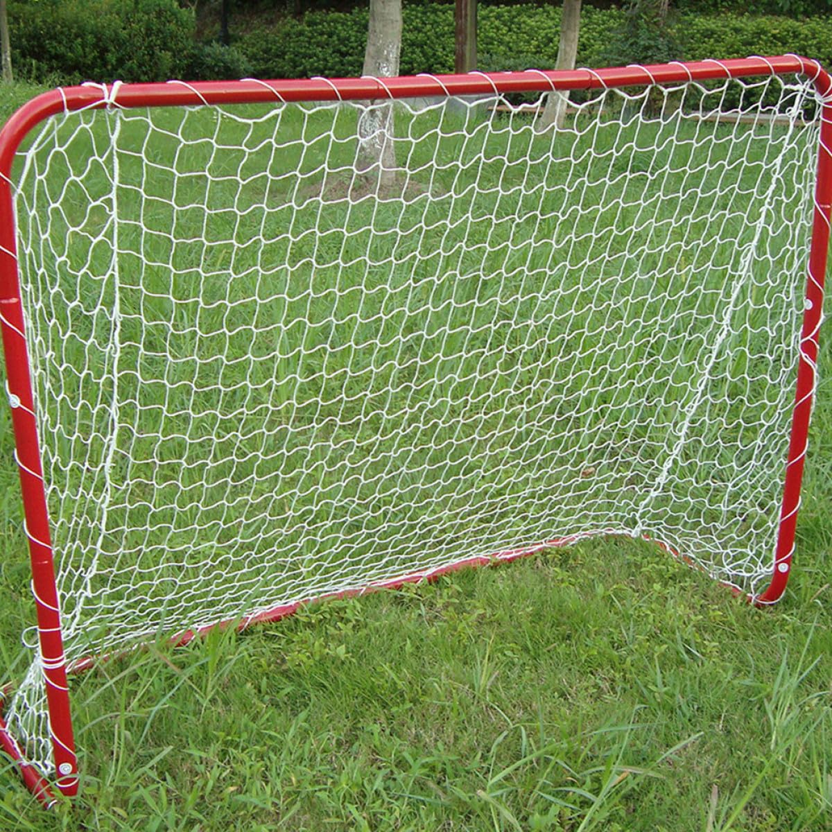 Red de Fútbol Deportiva 3x2 M, Red de Repuesto Ligera y Resistente para Porterías de Entrenamiento al Aire Libre, Accesorio para Fútbol Infantil