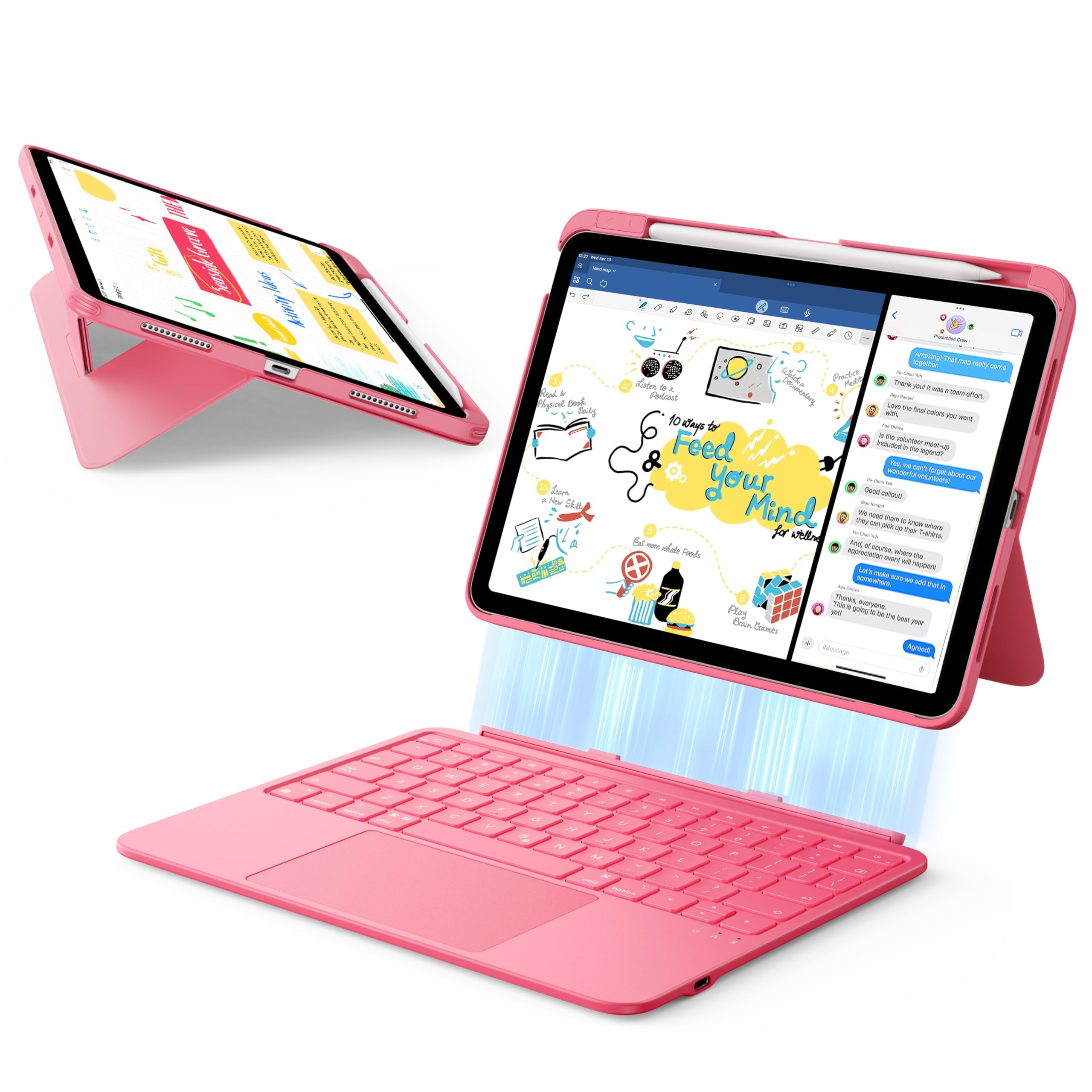 Amazon.com: ESR iPad 11th (A16) 2025/10th Gen Flex Keyboard