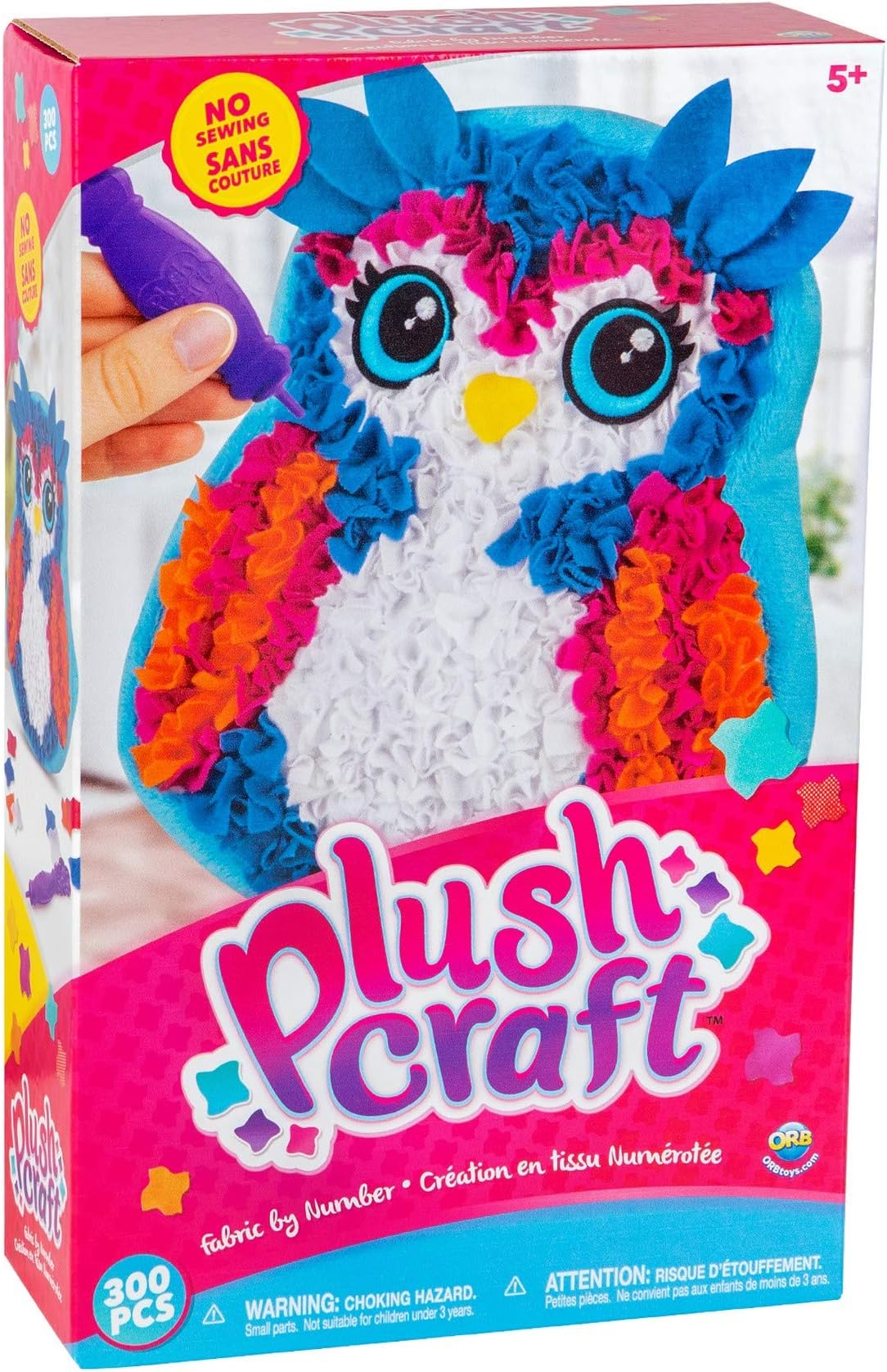 PlushCraft Owl Pillow