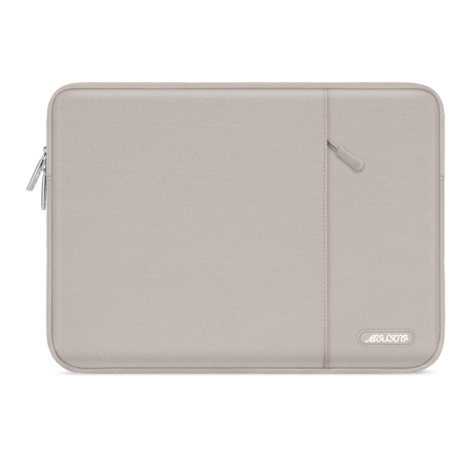 MOSISO Laptop Sleeve Case For 13-14 Inch MacBook & Notebooks - Felt Flapover Bag With Pockets