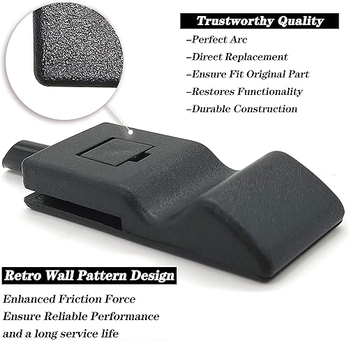 Miniatura 5 de Rldym Perilla de bloqueo de puerta lateral delantera o trasera interior 15844616 para Chevy GMC, Silverado Sierra 2007-2013, 1584-4616 2 unidades