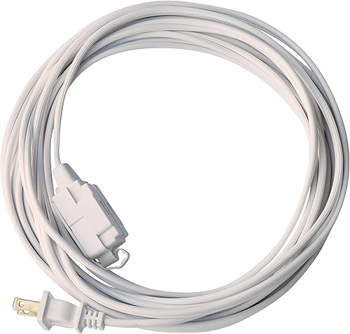 Miniatura 2 de Woods 5607 Cable de extensión de 3 salidas, 10 pies, gris