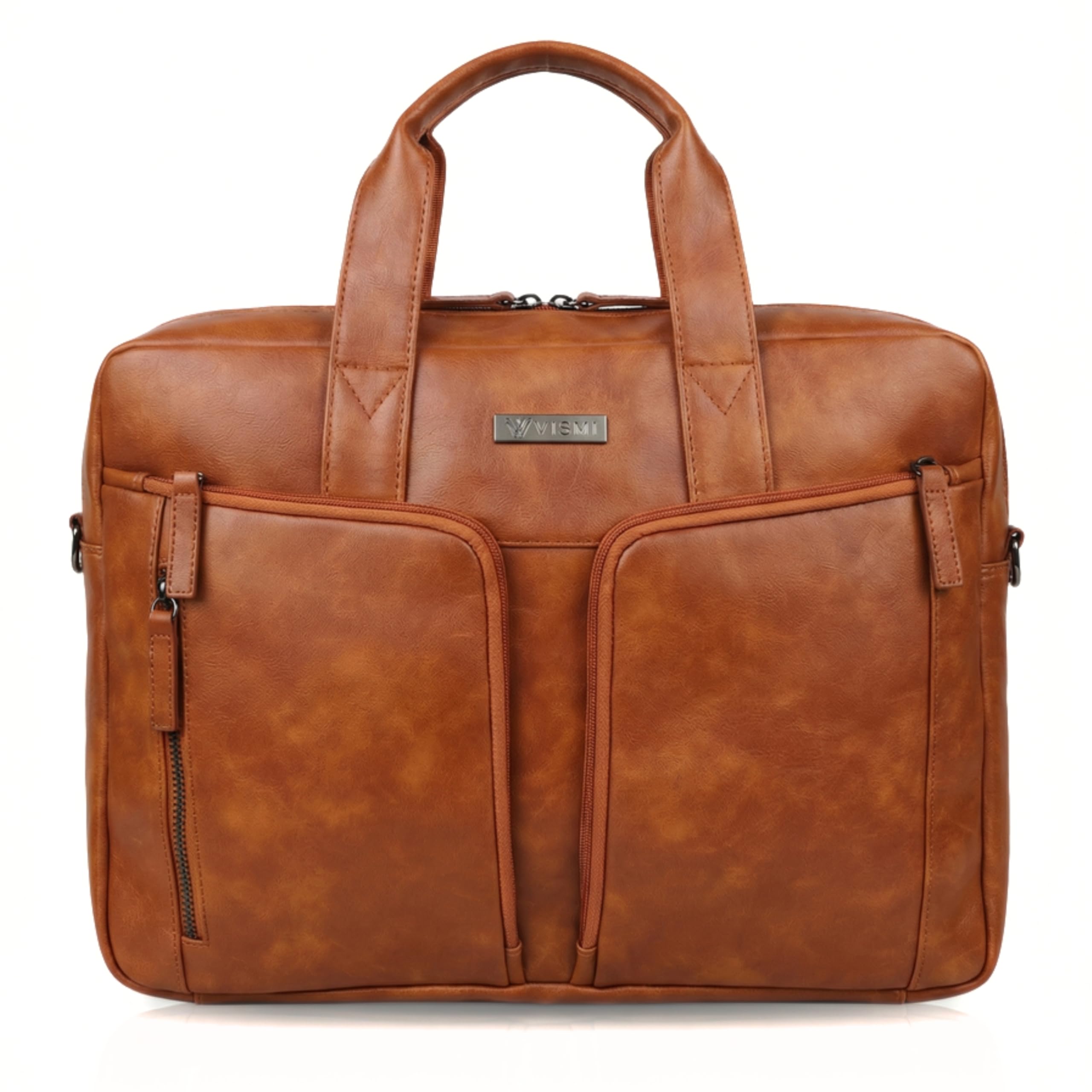 Leather Laptop Office Bags for Men & Women, Fits 13/14/15.6 Inch Laptop, Macbook Bag Office/Travel, Laptop Messenger/Briefcase Bag | Corporate Gifts-image-31