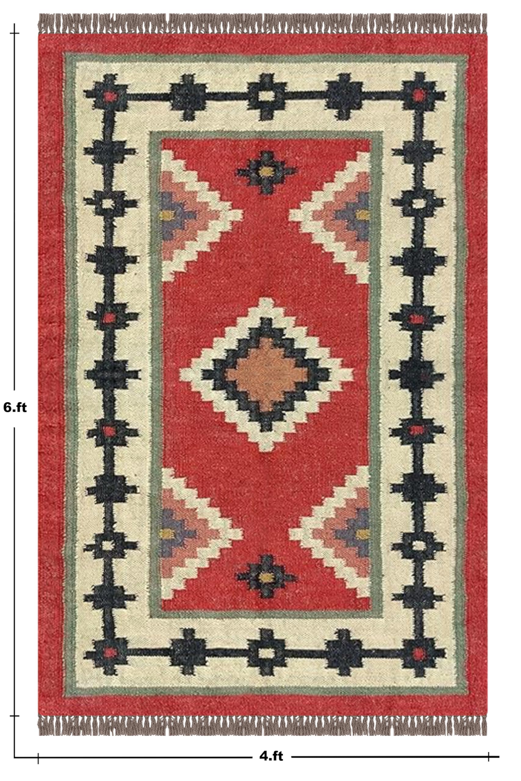 Kelim-Teppich, handgewebt, Wolle, Jute-Teppiche für Terrasse und Garten, Yoga-Teppiche für Schlafzimmer, Flachgewebe, Jute-Teppich, Innenbereich, Boho, Esszimmer, Wolle, Jute-Teppich,