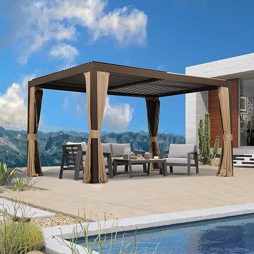 4x3m pergola bioclimatique
