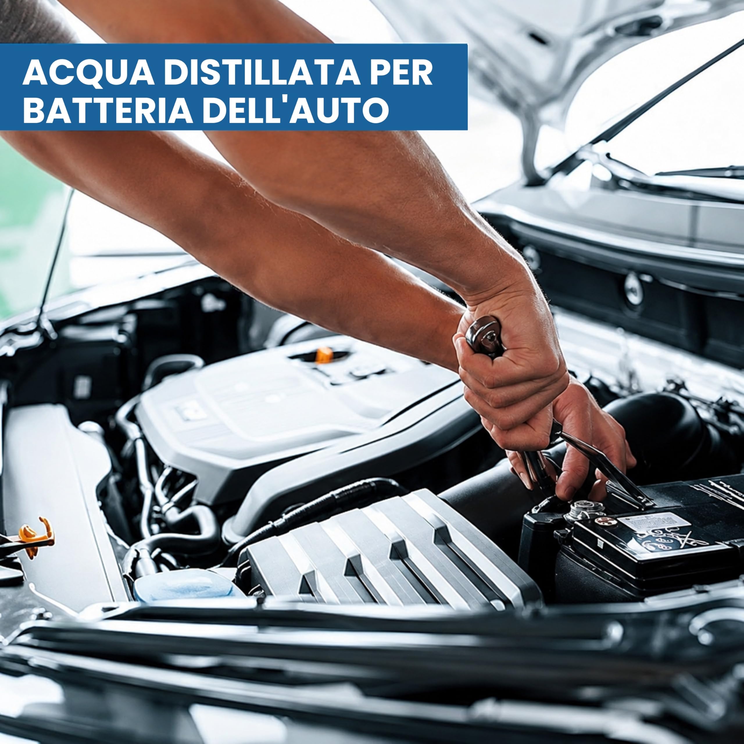 LUCCY Acqua Distillata Demineralizzata Deionizzata 5 Litri | 100% Acqua Pura | CPap, Umidificatore, Ferro, Motori, Pulizia, Laboratori, Piante
