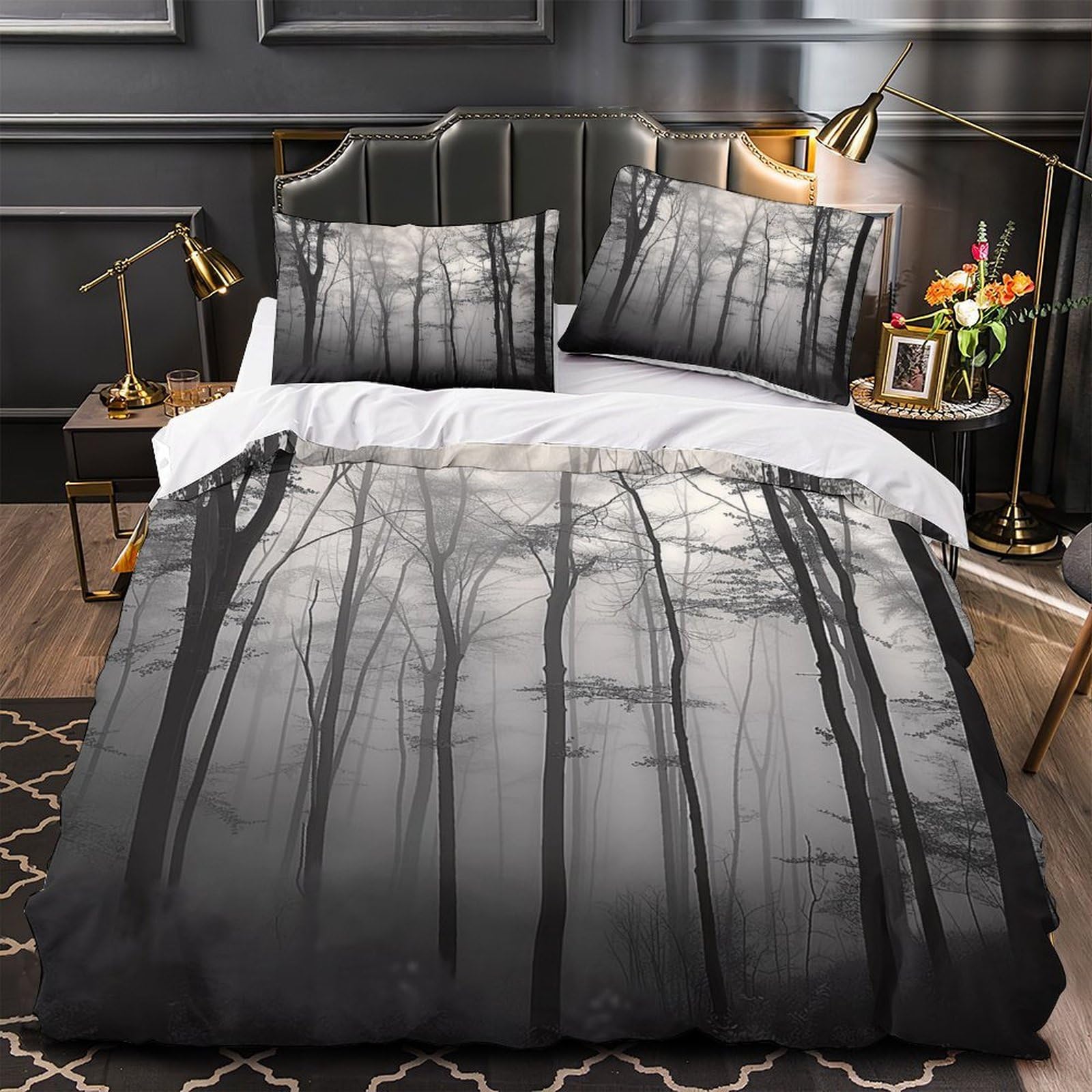 Housse de couette super douce haut de gamme lit Super King
