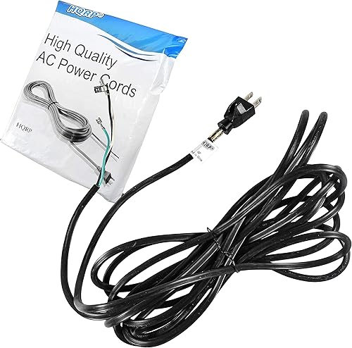 HQRP  AC Power Cord para Hoover steamvac  Limpiador de Alfombras f5837960 F5839900 F5865900 F5867900 F5868900 Lavadora aspiradora + HQRP  Posavasos