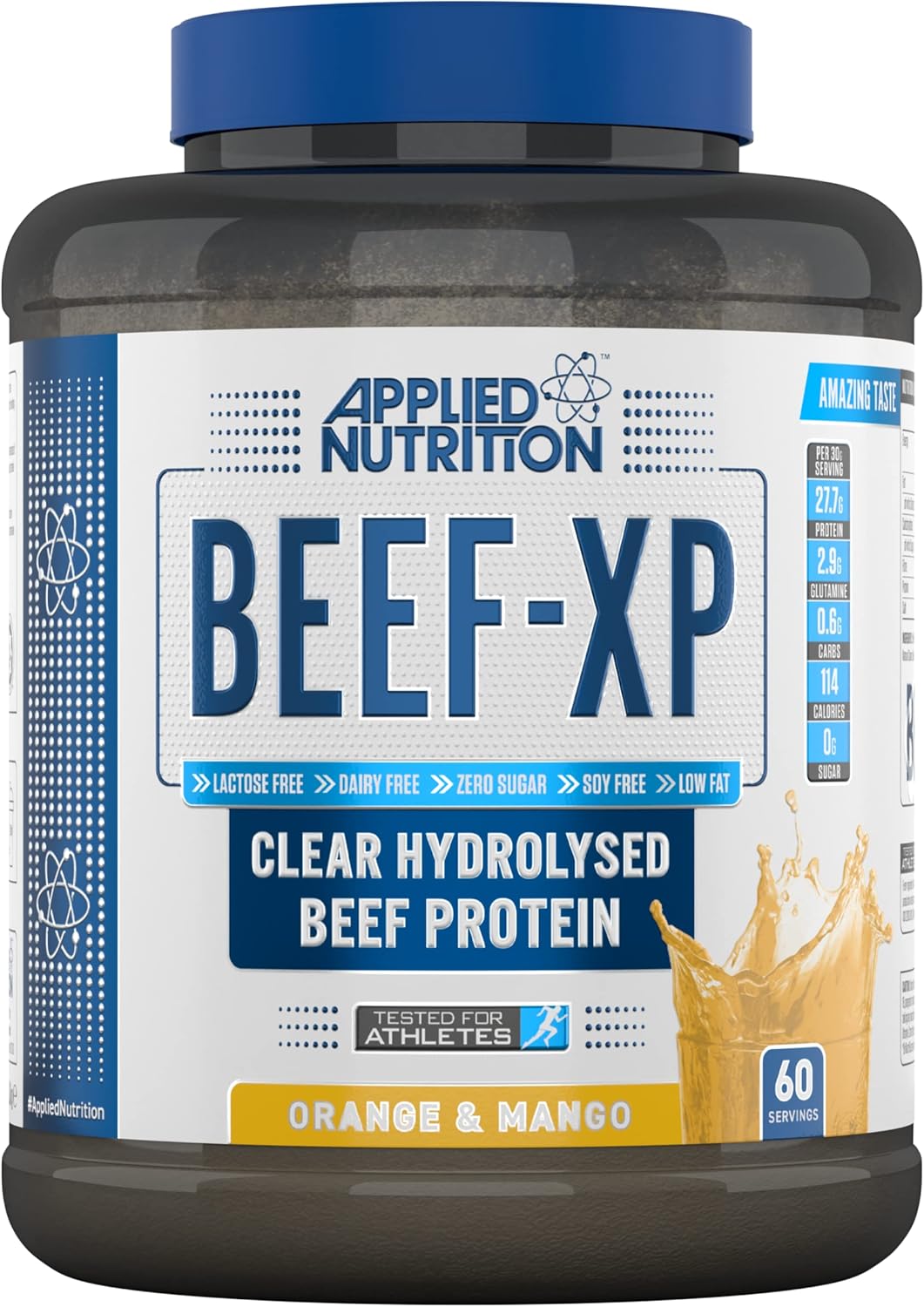 Applied Nutrition Beef XP Clear Hydrolysed Beef Protein Isolate, Fruit Juice Style, Dairy Free