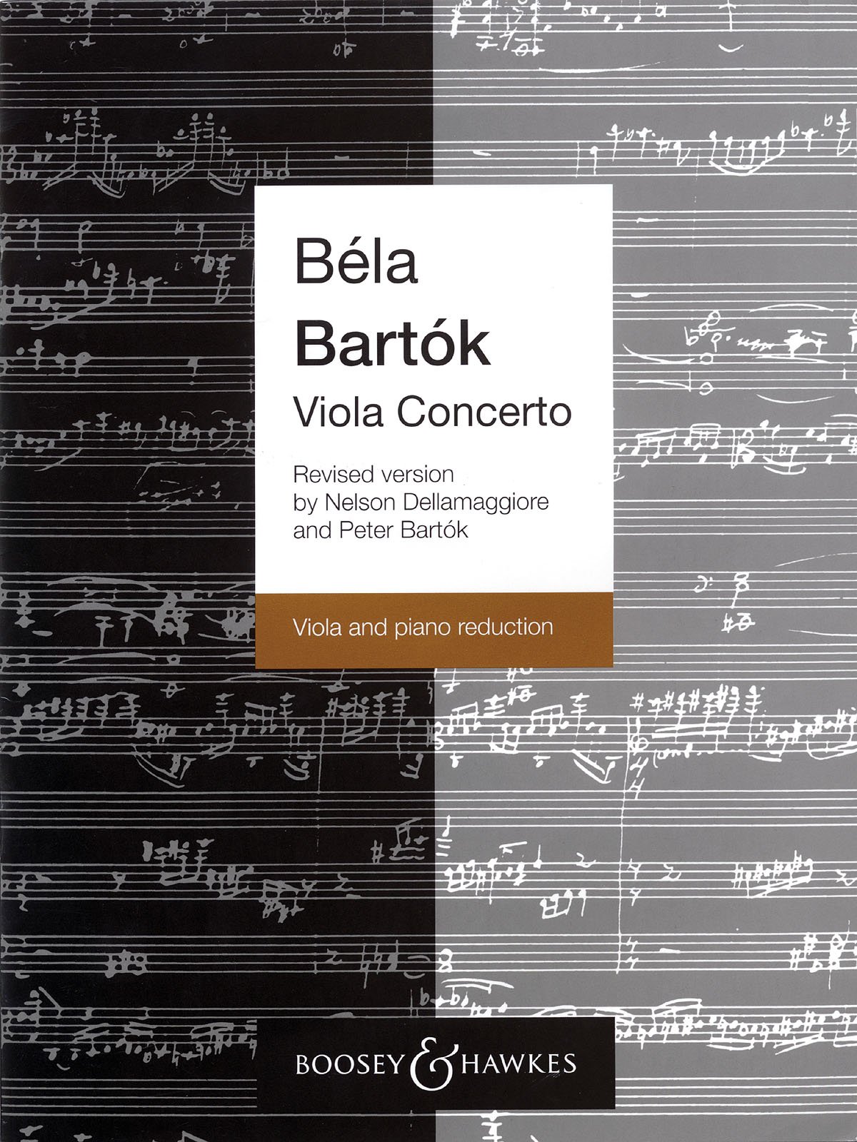 Bartok: Viola Concerto, Op. posth. (Solo Part with Piano Reduction)