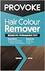 PROVOKE Hair Colour Remover, Max Strength Removes Permanent Hair Dye, For Multicoloured Hair Dye Removal; Ammonia-free & Bleach-Free Formulation