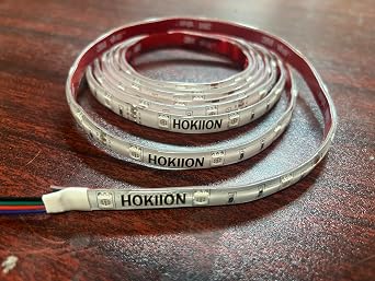 HOKIION LED Light Strip for Decorative Purposes, 6.56FT Waterproof Led Strip Lights for Home Bedroom, RV, Boat, Trailer