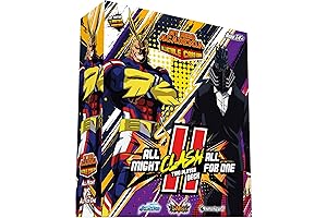 Jasco Games My Hero Academia: All Might Vs. All for One Two Player Clash Decks