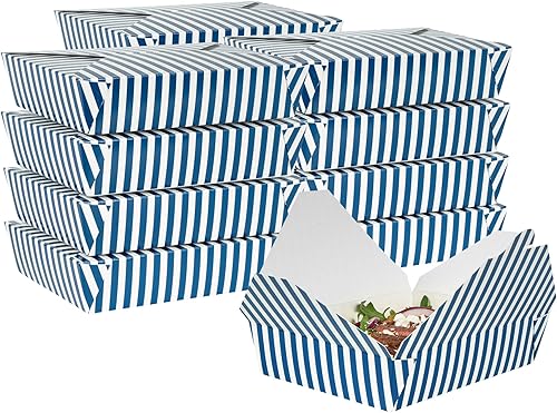 Miniatura 26 de Restaurantware Bio Tek - Cajas para llevar de 45 onzas, 50 loncheras para llevar, con cierre de tabulación, resistentes al calor, desechables, Rojo