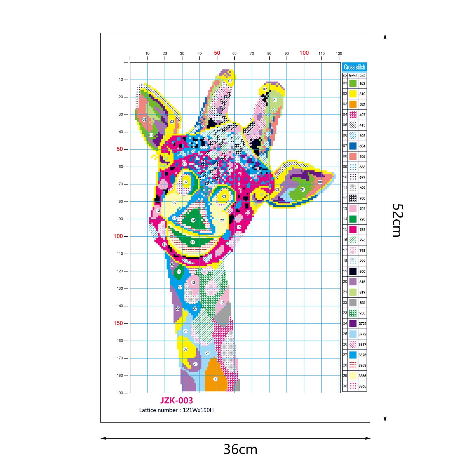 WOWDECOR Kit de broderie au point de croix pour adultes et enfants Motif chat coloré 11 ct WOWDECOR Kit de broderie au point de croix pour adultes et enfants Motif chat coloré 11 ct