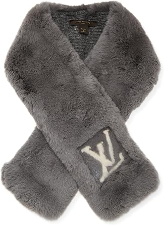 Pre-loved Grey Lapin Muffler, Grey