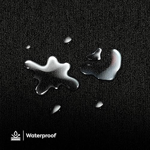 Miniatura 9 de Furnish my Place Alfombra moderna para interiores y exteriores, color negro liso, alfombra para cuarto de bebé, alfombra moderna para sala de estar,