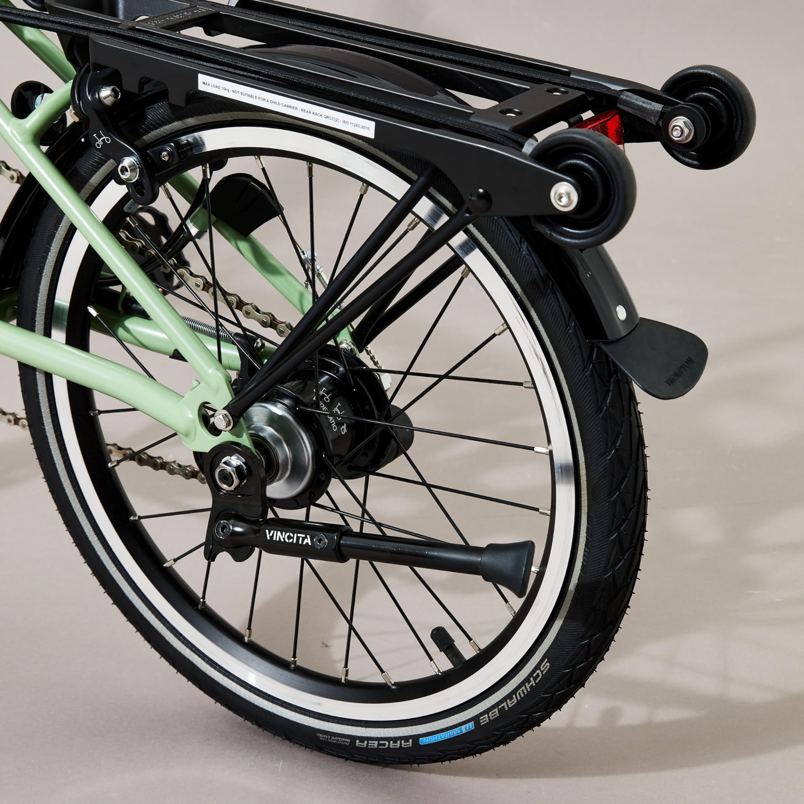 Amazon | 【VINCITA】 キックスタンド BROMPTON 折りたたみ自転車用