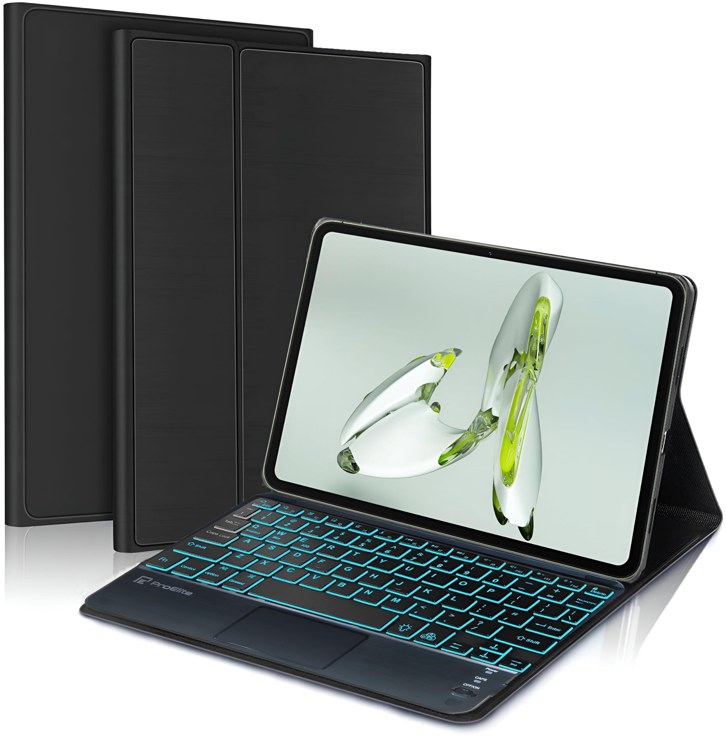ProElite TouchPad Keyboard case for OnePlus Pad Go 11.35 inch, Magnetic Detachable Wireless Bluetooth TouchPad Keyboard Built-in 7-Colors Backlit, Black (Will NOT FIT OnePlus Pad 11.61) (B0CR7MH5DH) Amazon Price History, Amazon Price Tracker