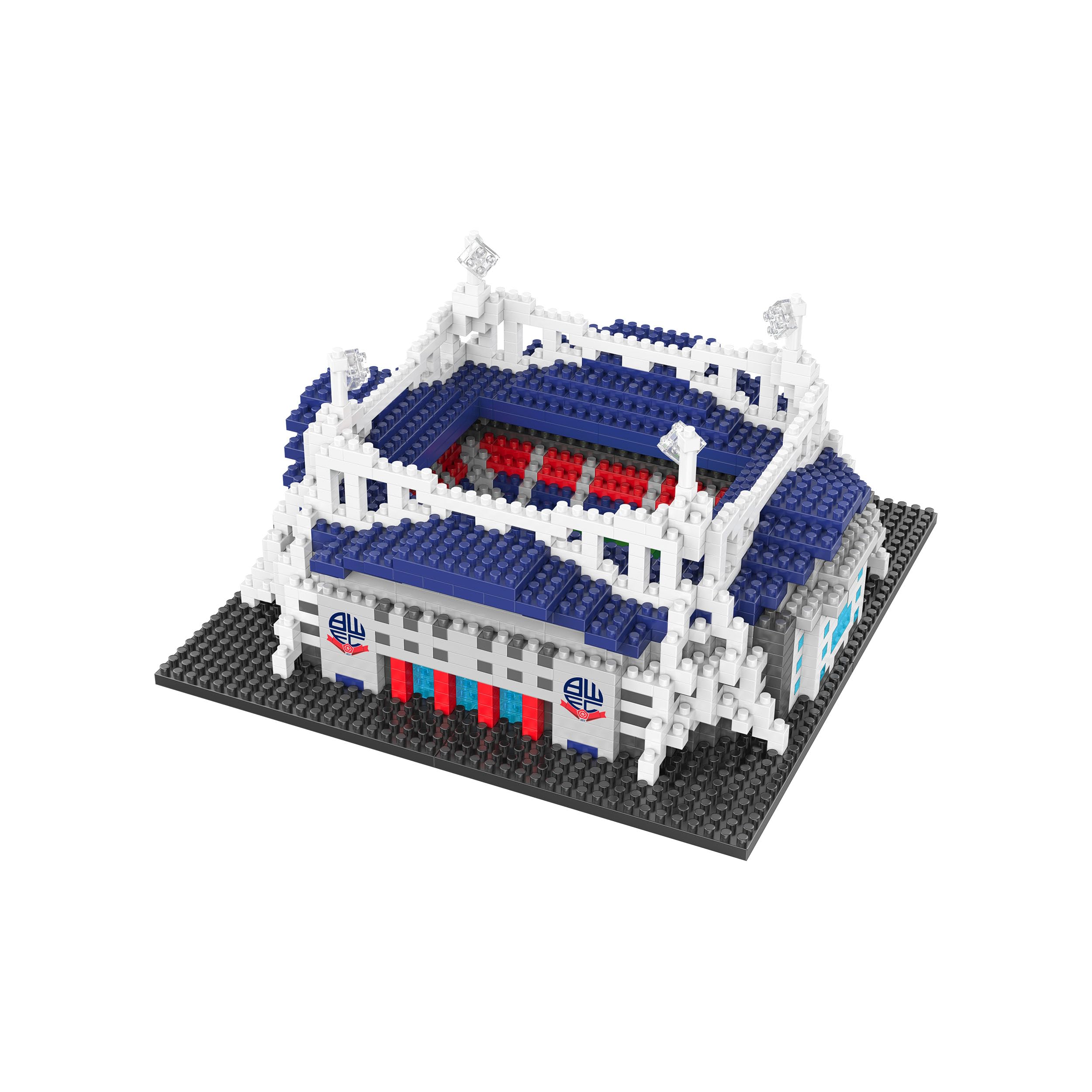 FOCO Officially Licensed Bolton Wanderers FC Toughsheet Community Mini 3D BRXLZ Bricks Stadium