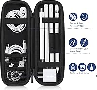 Vista 7 de DTTO Funda protectora rígida de piel sintética para accesorios de iPad Pencil Pro, Apple Pencil (12 generación), lápiz Apple Pencil (USB-C)