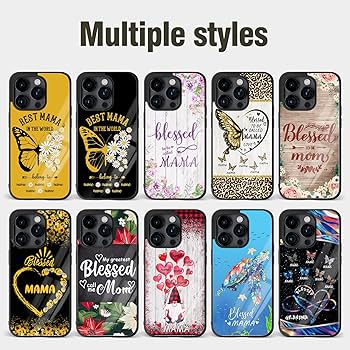 Amazon.com: Customize Name Phone Cases for Grandma Mother