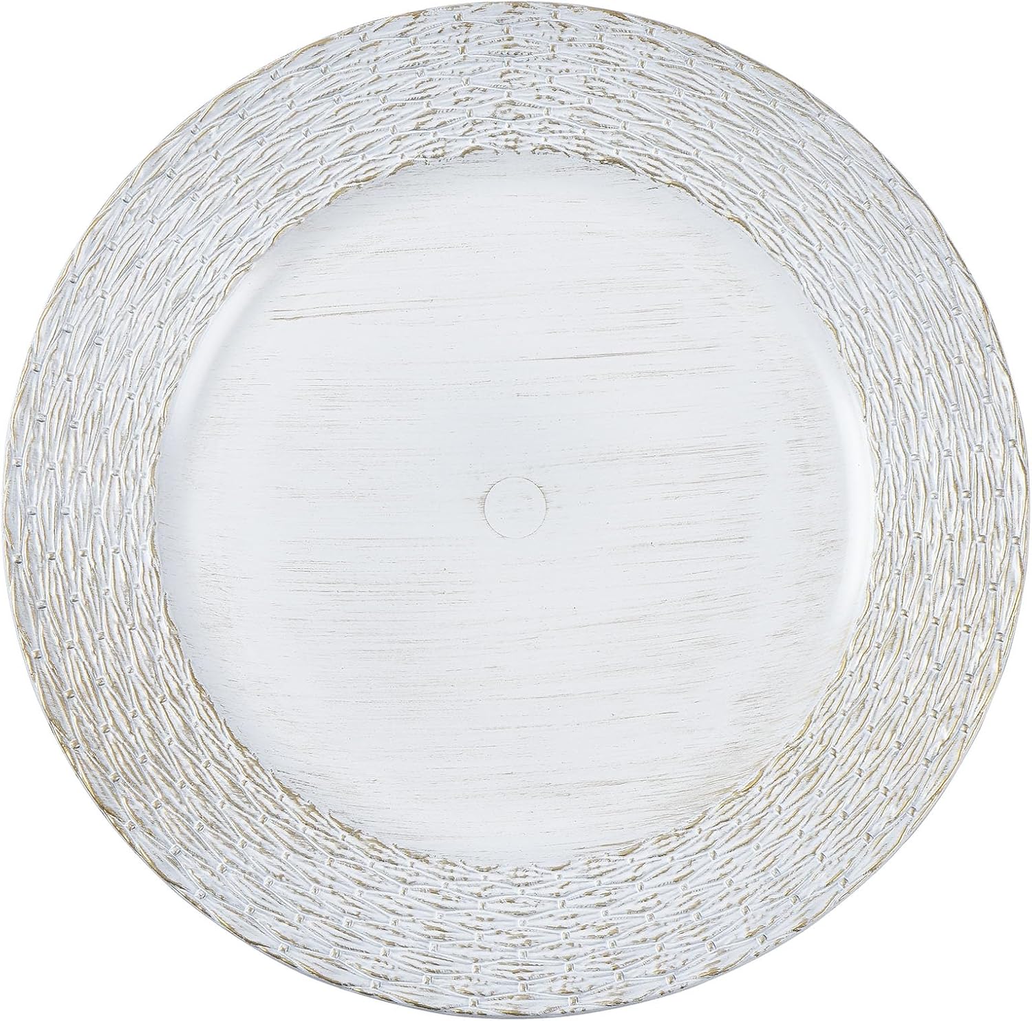 Charger Plates Set of 6, Decorative Plate for Table Setting, Plastic Plate Chargers for Dinner Plates (Pink) thumbnail