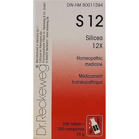 Amazon Com Dr Reckeweg S12 Silicea 12x Health Household