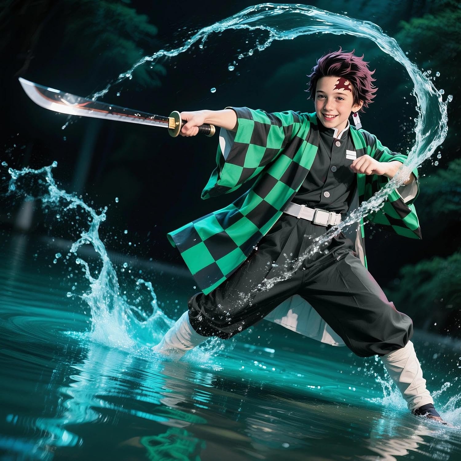 Halloween Anime Cosplay Costume Uniform Outfit for Kids Boys
