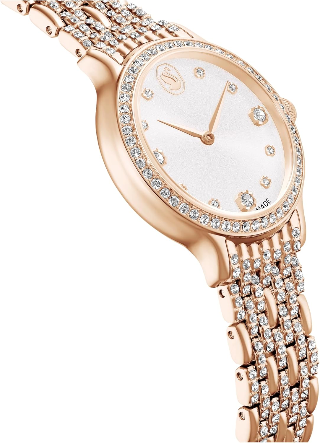 Swarovski Imber Watch, Swiss Made, Metal Bracelet, Rose Gold Tone, Rose Gold-Tone Finish - Image 5