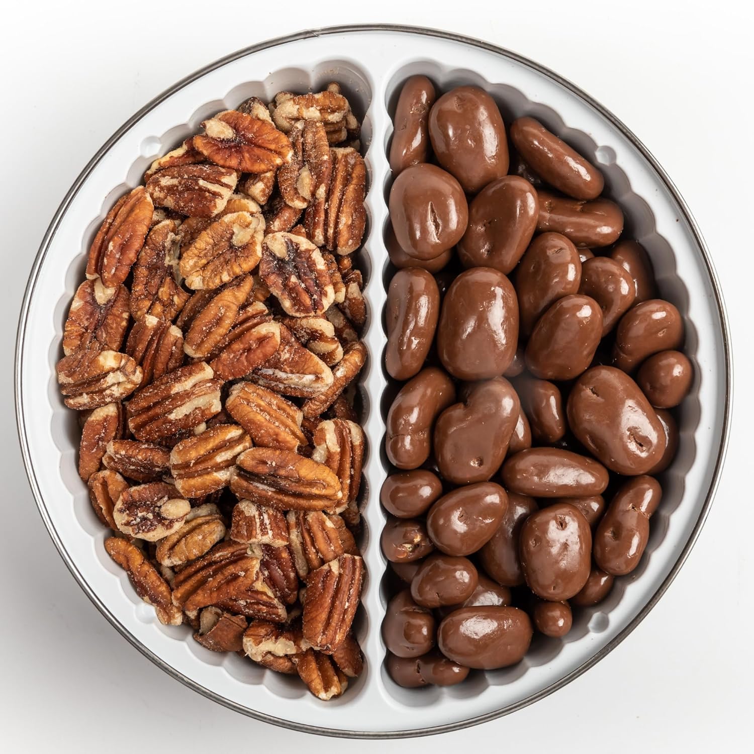 Heaton Pecans Milk Chocolate Covered & Roasted Salted Pecan