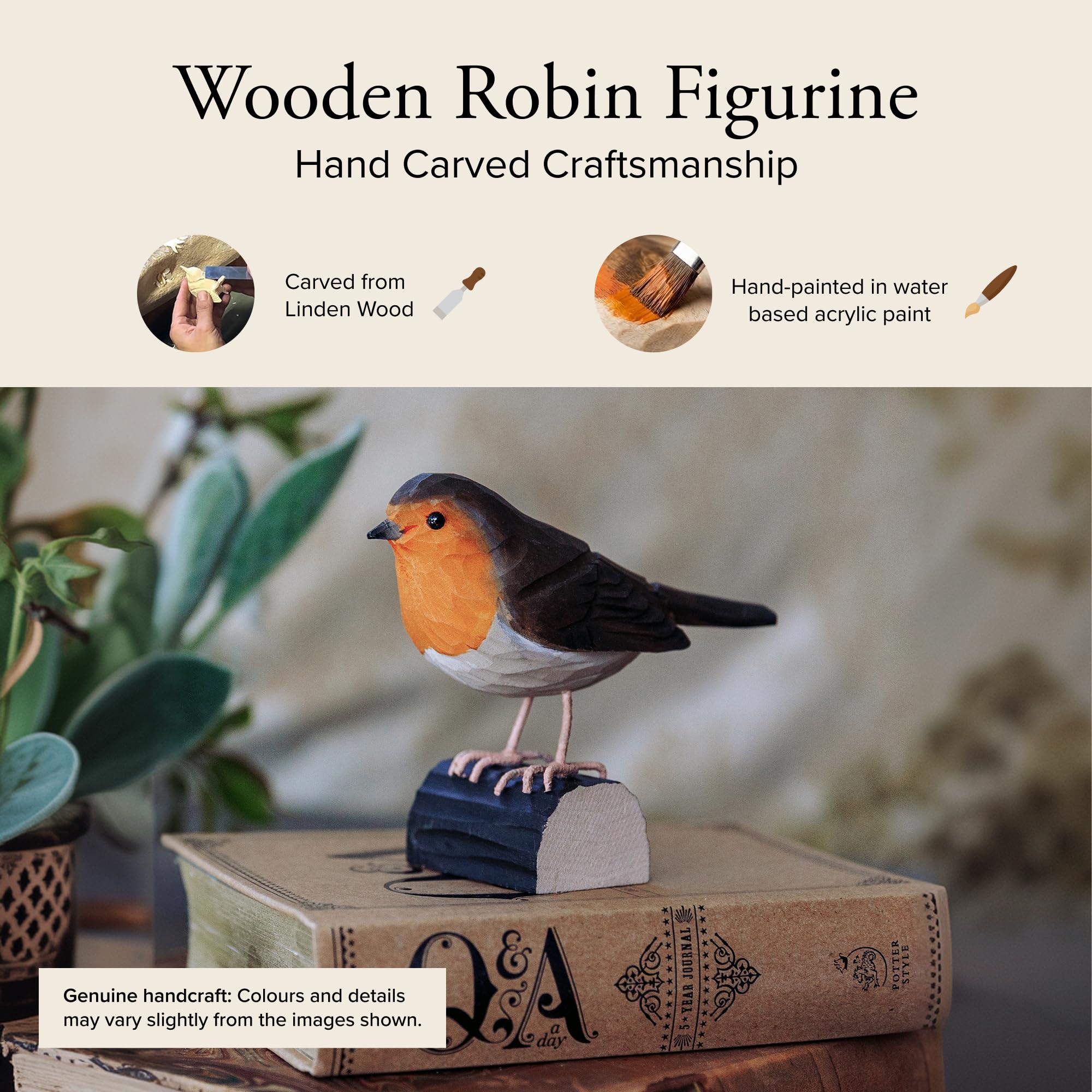 DecoBird Pettirosso Wildlife Garden