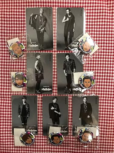 Amazon 14点セット 三代目 J Soul Brothers O R I O N カード 缶バッジ 登坂広臣 今市隆二 岩田剛典 Naoto 山下健二郎 アイドル 芸能人グッズ 通販