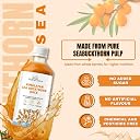 NutraChoice Organic Himalayan Sea Buckthorn Juice 500ml-50glass | Rich in Vitamin C, Omega 3, 6, 7, 9 & Antioxidants, for Immunity, Skin Glow, Gut Health Support, and Wellness gallery image