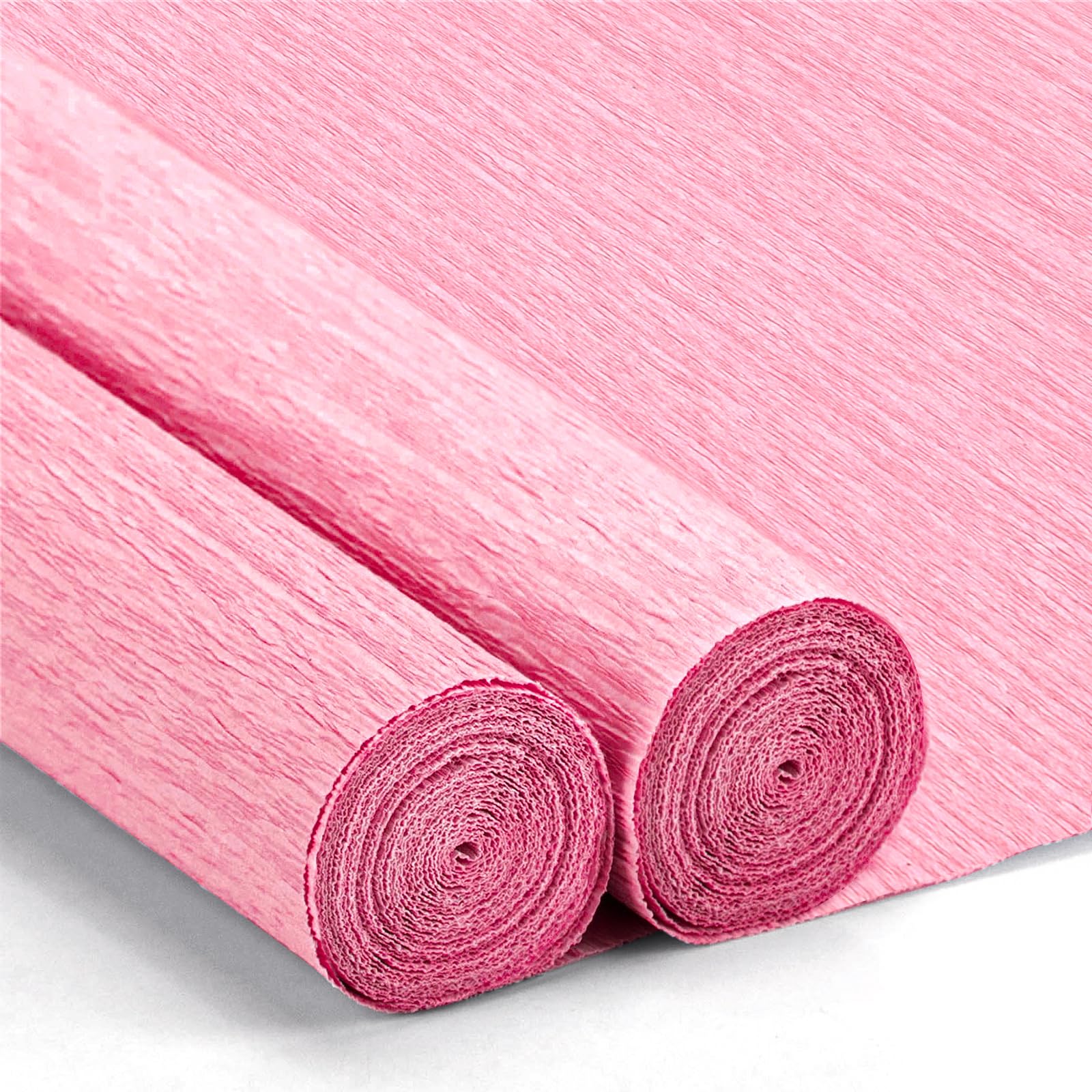 Crepe Paper Streamers 2 Rolls 10 x 98Inch (Pink)