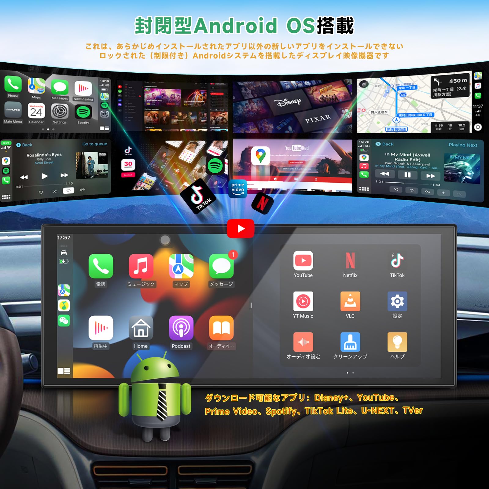 Amazon.co.jp: Spedal: 車ディスプレイオーディオ