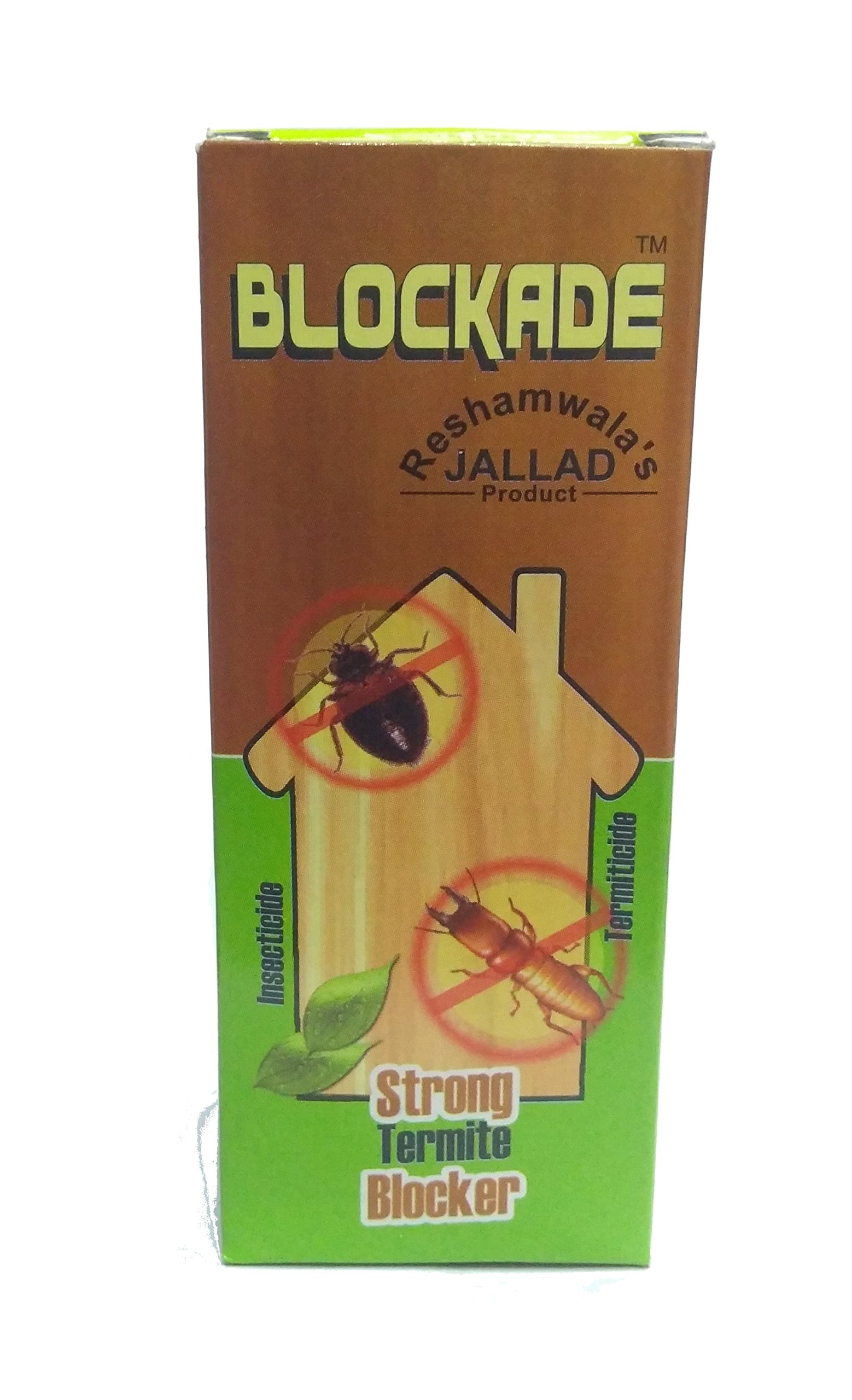 Blockadetm Jallad Strong Termite Blocker Anti-Termite Treatment Insecticide/Termiticide Pre/Post-Construction Termite Killer 100Ml (Concentrated)