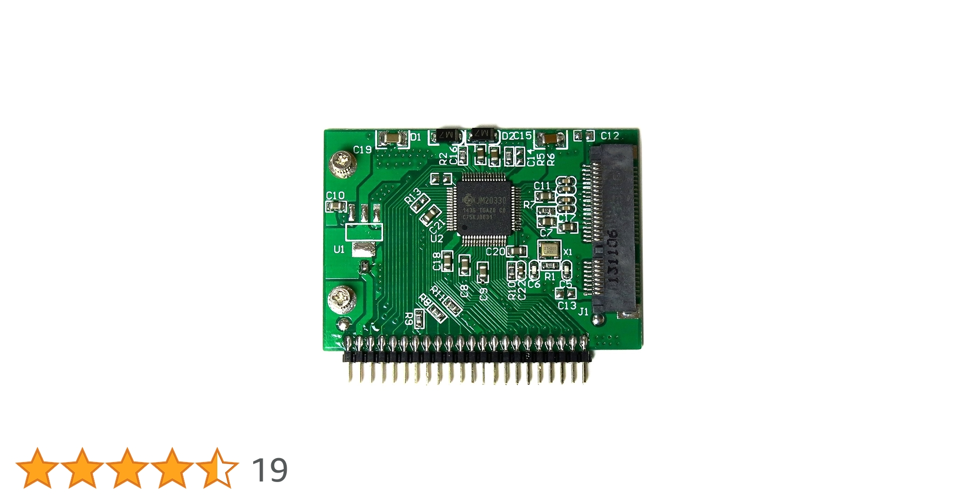 Amazon.co.jp: mSATA（mini SATA） SSD → 1.8インチIDE（3.3V