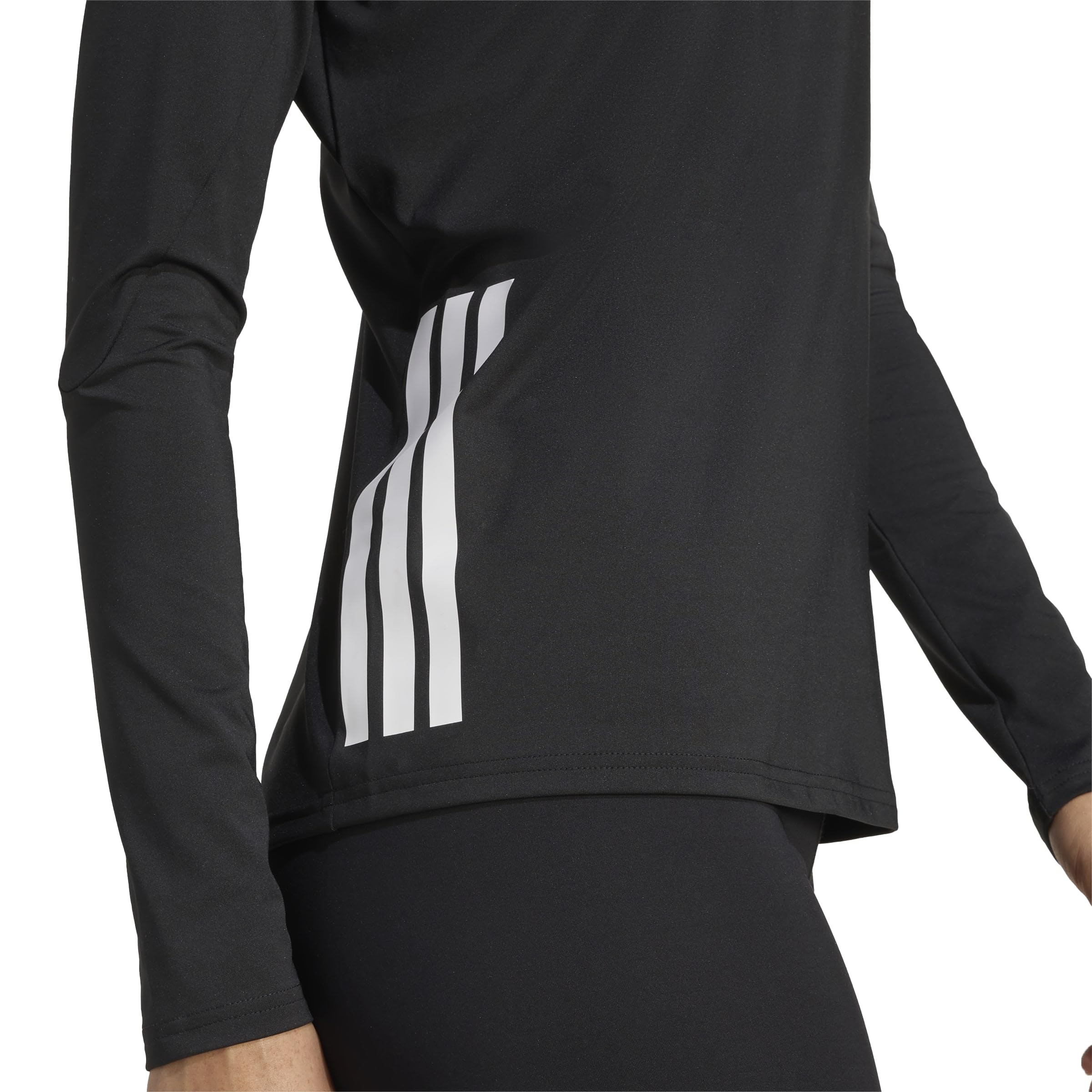 adidas Kobiety Volleyball Hilo Long Sleeve Jersey Shirt, Black, XXS