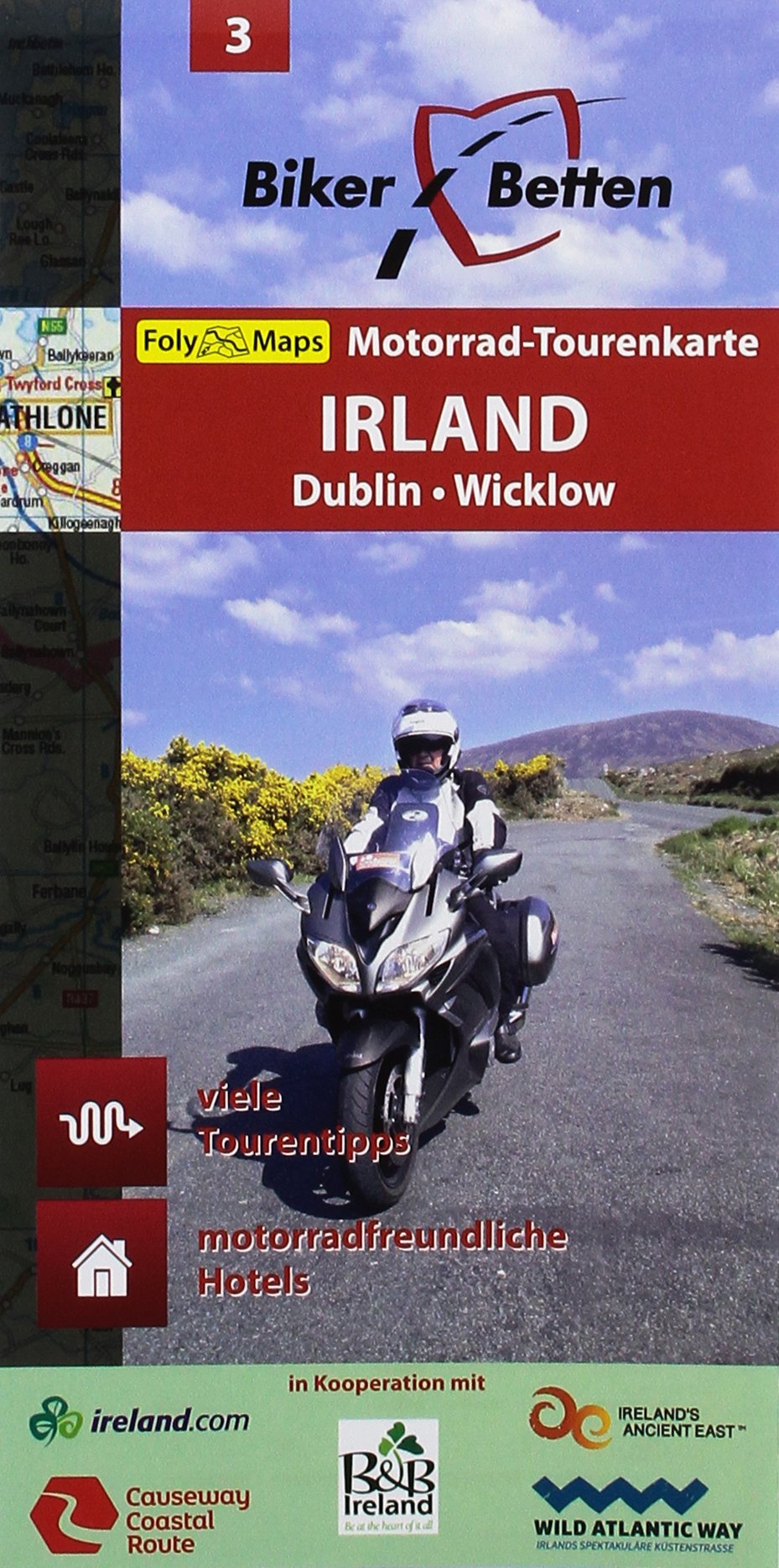 Tourenkarten Set Irland (FolyMaps): 1:250 000
