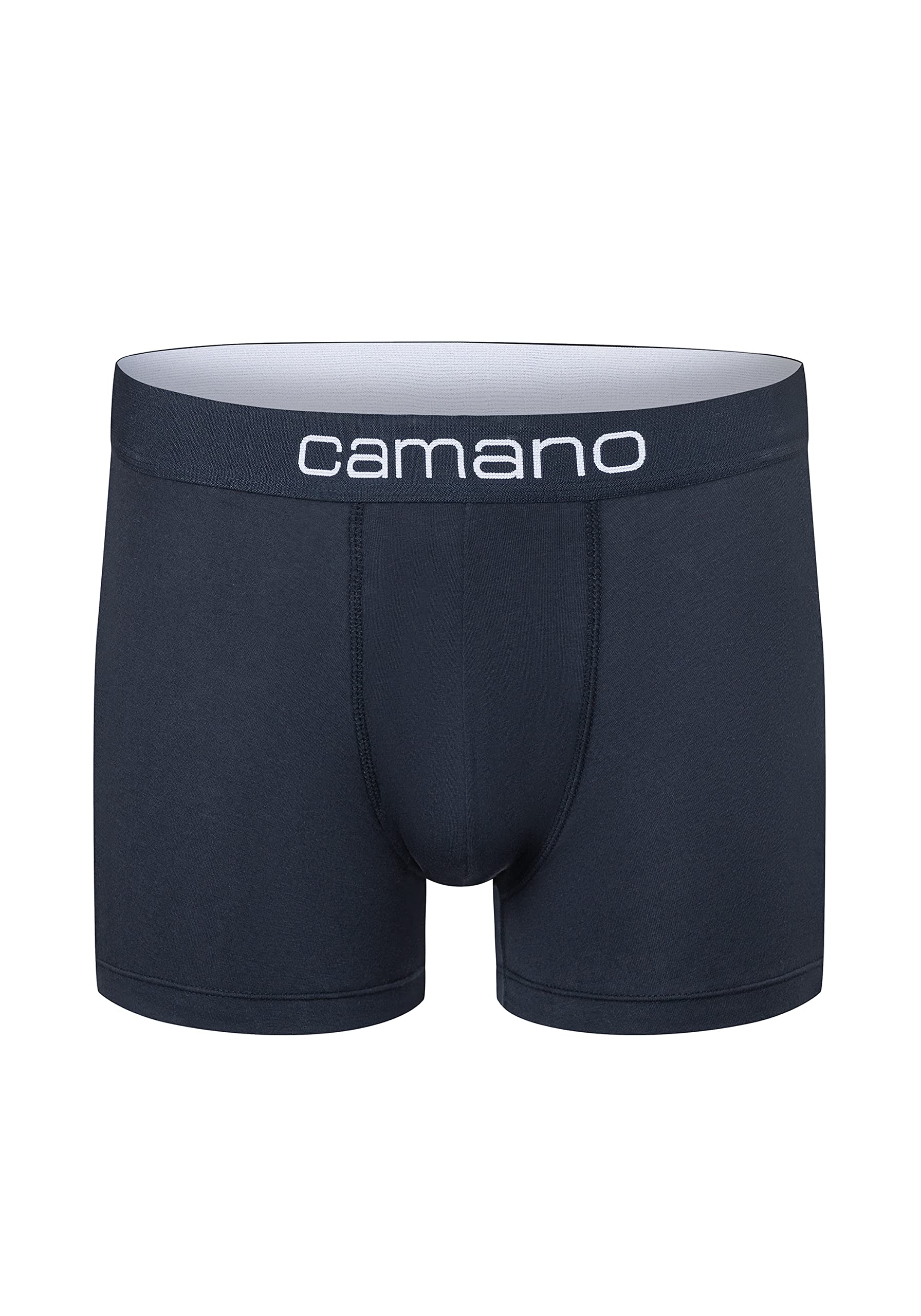 Camano Boxer da uomo Comfort con cotone sostenibile (BCI) in una pratica confezione da 6, Mix nero, XL