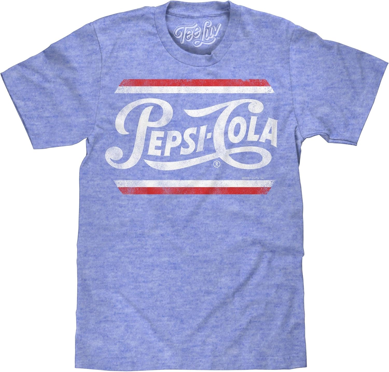 Tee Luv Men's Retro Pepsi Cola Logo Shirt