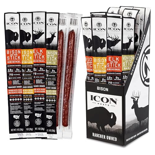 ICON Meats Snack Sticks Variety Pack 24 ct
