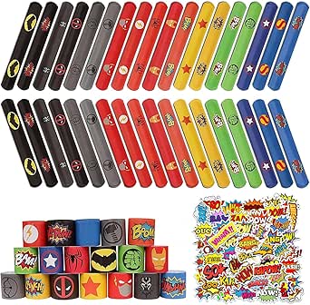 JETOP Superhero Party Bags Fillers Kids, 40 Pcs Party Bag Fillers - View #12