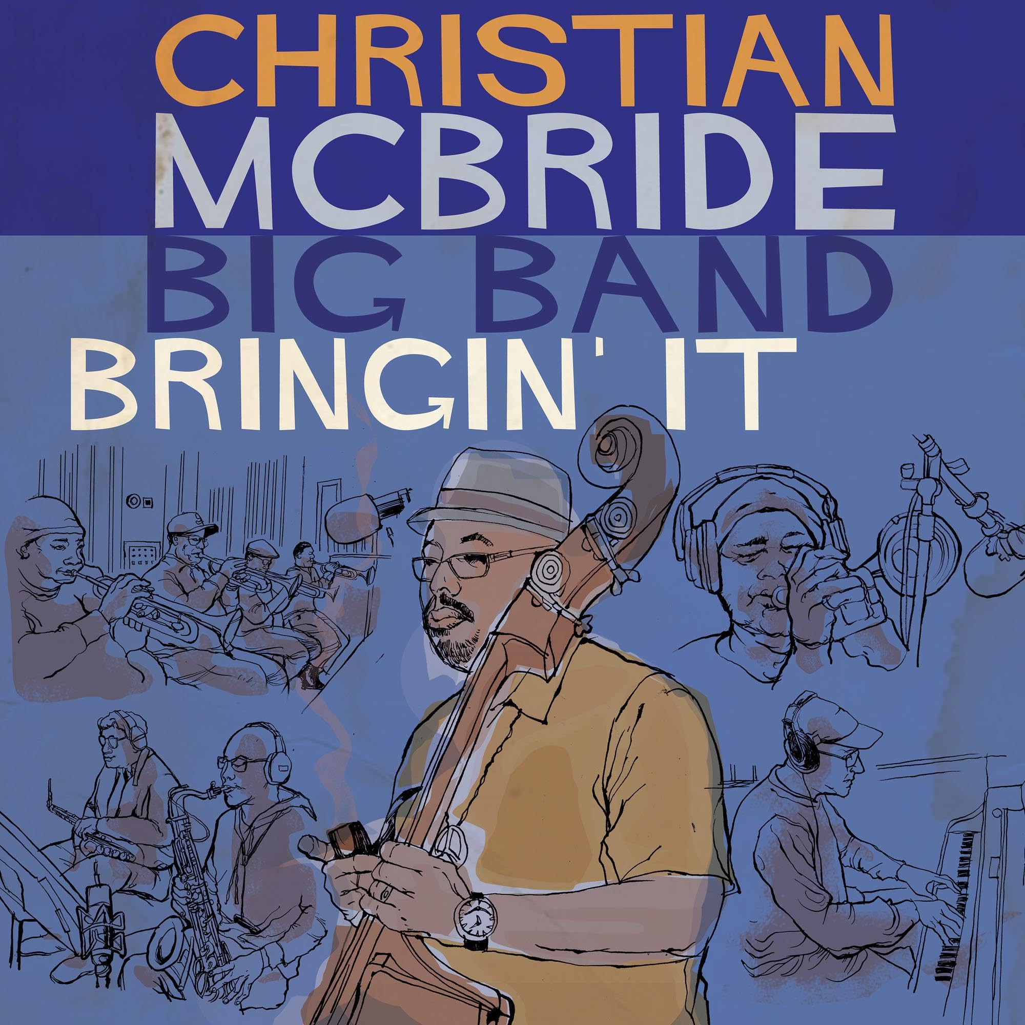 Christian Mcbride Big Band Bringin It CD New 673203111523