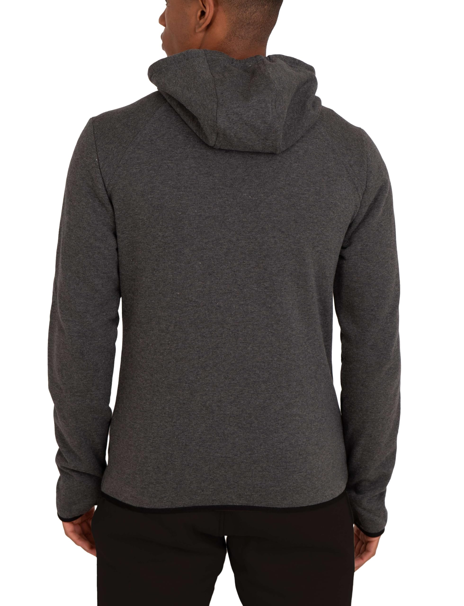 TCA Herren Revolution Hoodie Sweatjacke mit Kapuze und Reißverschluss